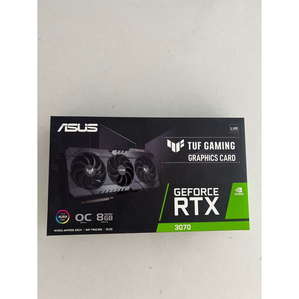 ASUS TUF Gaming GeForce RTX 3070 OC Edition 8GB GDDR6 LHR TUF-RTX3070-O8G-V2-